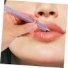 COOLHIYA Retractable Dual-end Lip Brush for Women Portable Small Lipstick Applicator and Lip Gloss Brush Versatile Makeup Tool for Concealer Eyeshadow Travel-friendly Compact Design view 4