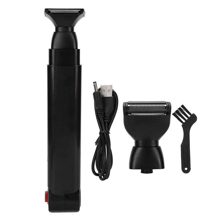 Electric Back Shaver For Men Long Handle Body Hair Removal for Razor USB Recharge