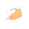 ETHZZLE 2 Pairs Moisturizing Foot Exfoliating Socks for Dry Cracked Heels Elastic Lotion Spa Socks for Women for Home Pedicure Care and Intensive Hydration Treatment view 2