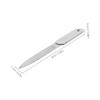 COOLHIYA 5pcs Stainless Steel Nail File for Manicure and Pedicure Welded Double-Sided Portable Nail Files for Fingernail and Toenail Shaping for Travel and Home Use view 2