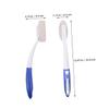 ETHZZLE 2pcs Long Handle Pumice Stone Foot Scrubber for Dead Skin Removal Volcanic Exfoliator Tool with Ergonomic Design Easy to Use for Home and Salon Foot Care view 2