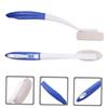 ETHZZLE 2pcs Long Handle Pumice Stone Foot Scrubber for Dead Skin Removal Volcanic Exfoliator Tool with Ergonomic Design Easy to Use for Home and Salon Foot Care view 4