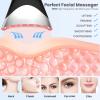 7-in-1 LED Neck Beauty Device, Facial Sculpting Tool of Face Lifting Device with Adjustable Vibration and Thermals for Wrinkles Neck and Face Massager for Home Use view 2