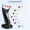 7-in-1 LED Neck Beauty Device, Facial Sculpting Tool of Face Lifting Device with Adjustable Vibration and Thermals for Wrinkles Neck and Face Massager for Home Use view 4
