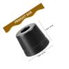 LALADEFIEE Aluminum Alloy Manual Shaving Razor Stand Double-sided Holder Space-saving Metal Base for Men Grooming Bathroom Storage Organizer view 2