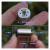 17mm*24mm 1724 Big Coreless Electronic Starter 6V-12V 28600RPM High Speed 12 Teeth Gear for Tattoo Machine Robot Steering FFYTRGQWU view 4