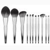 11 Brushes Set Complete Eyeshadow Brushes Loose Powder Brushes Makeup Tools view 1