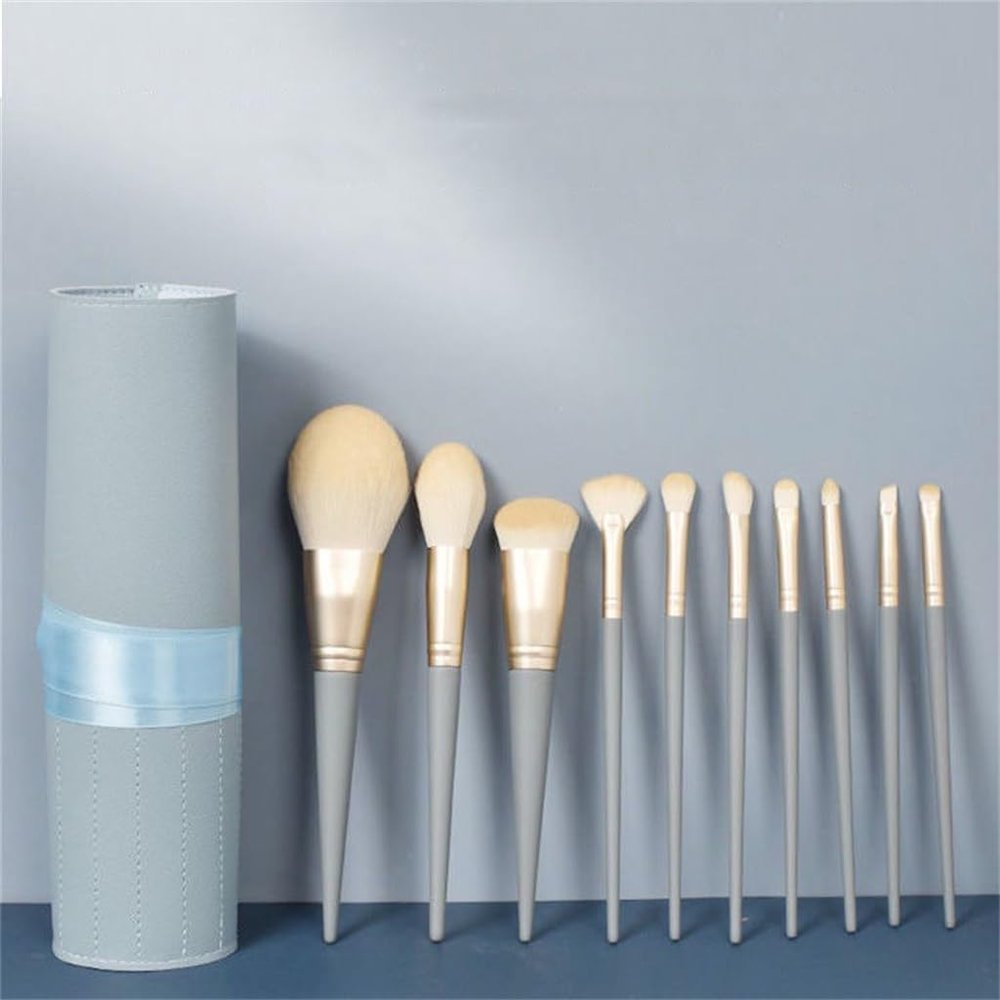 10pcs Makeup Brushes Set Eye Shadow Foundation Blush Brushes Beauty Tools Makeup Brushes