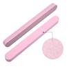 LALADEFIEE 6pcs Multifunctional Nail Files Pink Double-Sided Thick Buffing Manicure Tools for Women Nail Art Salon and Home Use Polish Removal and Surface Sanding view 4