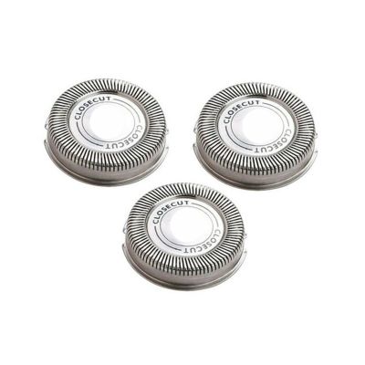 3pcs Replacement Shaver HeadCompatible For PhilipsHQ4+ HQ3 HQ56 HQ55 HQ6843 HQ300 HQ64 HQ916 HQ6695 HQ912 HQ988 CloseCut Shaver Heads