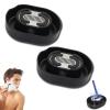 Razor Rinser, Razor Cleaner, Shaving Blades Cleaner, Applies to Most Hand Shavers, Quick Cleaning,Say Goodbye to Clogged and Dirty Sinks (Black*2) view 1