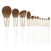 12pcs White Makeup Brushes Set Quick Dry Bristles Super Soft Loose Powder Blush Brushes view 1