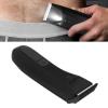 Men Body Trimmer Black Electric Rechargeable Body Hair Clipper Ergonomic Safe Groin Armpit Chest Ceramic ABS view 1