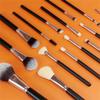 12pcs Makeup Brush Full Set Makeup Tool Set Black Gold Portable Soft Hair Makeup Brush view 4