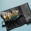 13pcs Long Pole Wooden Handle Makeup Brush Set Loose Powder Blush Highlighter Lip & Eyebrow Set view 4