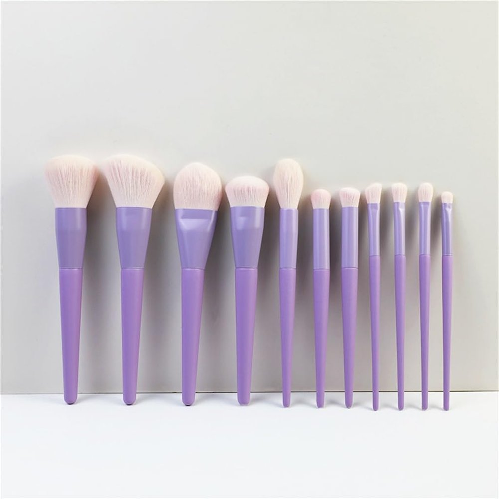 11pcs Makeup Brush Set Loose Powder Brush Eye Shadow Brush Set Beauty Tools Complete Set