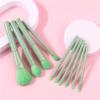 Travel Makeup Brushes Makeup Brush Set 180 Pieces Synthetic Suitable For Foundation Blush Powder Eyeshadow Cosmetic Brush Eyeshadow(Grn) view 4
