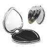 NBSKSDLK Black White Cows Compact Mirror for Purse, 1x/2x Magnifying Double-Sided Cosmetic Mirror Portable Travel Mirror for Beauty, Foldable, Handheld Vanity Mirror for Women Gift view 1