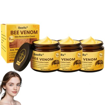 BeeRx Bee Venom Skin Restoration Cream, 2025 New Bee Venom Skin Treatment Cream - Effective In Reducing Blemishes, Natural bee venom Moisturizer for All Skin Types (3)