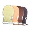 COOLHIYA 3pcs Exfoliating Bath Mitt Gloves for Couples Double-sided Dead Skin Remover Body Scrubber Artificial Fiber with Hanging Loop Random Colors Random Color view 1