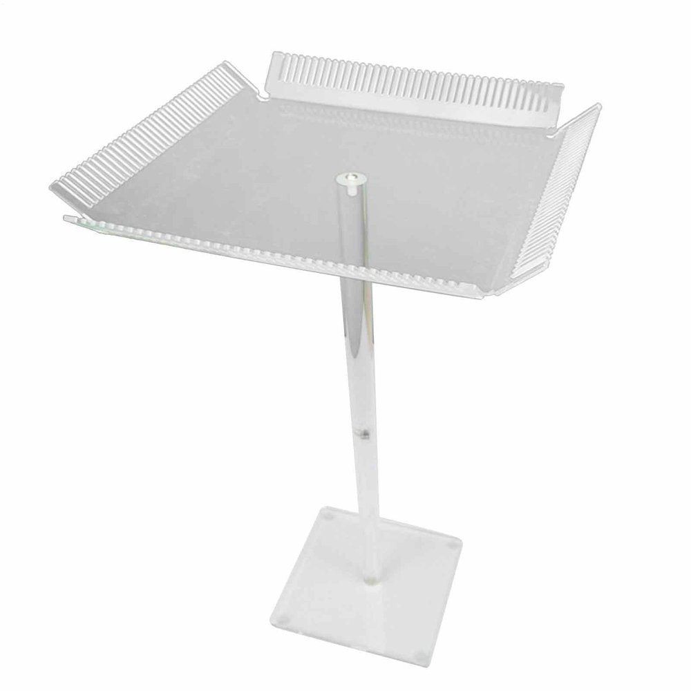 Acrylic hairStand - Extension Display Rack, Four-Side Hanging Organizer | Salon hairStyling , Wig Holder, hairColoring Washing Drying Tool, Professional Hairdresser Equipment, Storage
