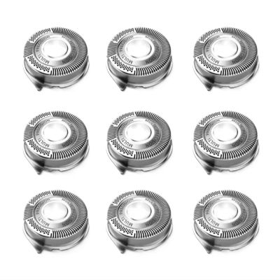 SH50 Replacement Head Blade, Compatible With Philips, Compatible With NorelcoSeries 5000(S5xxx),AquaTouch(S5xxx),PowerTouch(PT8xx,PT7xx) Shavers(9pc-SH-50)