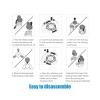 SH50 Replacement Head Blade, Compatible With Philips, Compatible With NorelcoSeries 5000(S5xxx),AquaTouch(S5xxx),PowerTouch(PT8xx,PT7xx) Shavers(9pc-SH-50) view 3