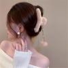 DFWZMQTG Fairy Peach Blossom Hair Clip Women Back of Grab Large Shark view 1