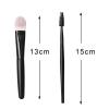 Travel Makeup Brushes Makeup Brushes Brush Set 20 Pieces Pen For Foundation Blush Concealer Cosmetic Brush Eyeshadow(Black) view 2
