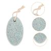 LALADEFIEE 2pcs Pumice Foot Rasp Stones for Callus Removal Smooth Exfoliating Foot Care Tools for Dead Skin Removal Comfortable Lightweight Rubbing Stones in Nordic Green view 3