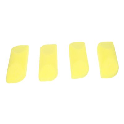 ETHZZLE 4Pcs Dual-Sided Foot File Callus Remover for Home Salon Use PU Pedicure Tools for Dead Skin Removal Cracked Heel Repair and Foot Care Massage Random Color