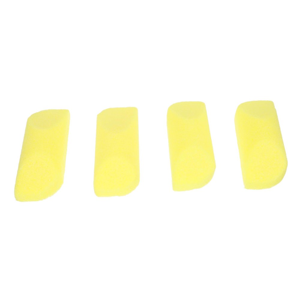 ETHZZLE 4Pcs Dual-Sided Foot File Callus Remover for Home Salon Use PU Pedicure Tools for Dead Skin Removal Cracked Heel Repair and Foot Care Massage Random Color