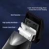 Electric Bikini Trimmer for Women - 2 in 1 Electric Lady Pubic Hair Groomer Painless Hair Removal Razor Body Shaver(Black) view 3