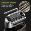 VNU Alloy Body Foil Shaver, Mini Pocket Shaver for Travel, Electric Razor for Men Face Beard, IPX7 Waterproof & 60-Day Standby, Gift for Men/Boyfriend/Husband/Dad/Brother (Desert Titanium) view 3