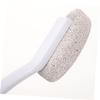 LALADEFIEE 2pcs Long Handle Foot Scrubber with Volcanic Pumice Stone for Dead Skin Removal Ergonomic Pedicure Tool with Detachable Abrasive Head Safe and Convenient for Home and Salon Use view 3