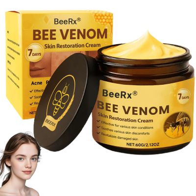 BeeRx Bee Venom Skin Restoration Cream, 2025 New Bee Venom Skin Treatment Cream - Effective In Reducing Blemishes, Natural bee venom Moisturizer for All Skin Types (1)