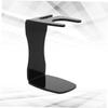 COOLHIYA Men's Acrylic Shaving Brush Stand Organizer Razor Holder for Home and Barber Salon Drip Dry Design Prolongs Brush Life Traditional Grooming Tool view 2