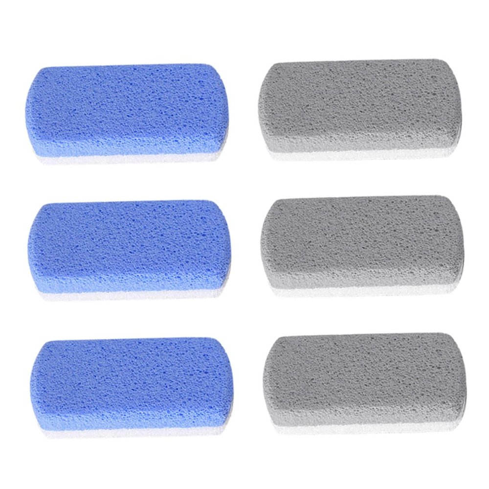 ETHZZLE 6pcs Pedicure Stones Foot Dead Skin Trimmer Pumice Stone for Feet Callus Removers Ergonomic Design for Heel Repair and Hard Skin Exfoliation at Home Travel