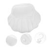 COOLHIYA Washable Bath Tub Pillow with Strong Suction Cups for Head and Neck Support Spa and Hot Tub Compatible Minimalist Sleek Design for Relaxing Bathtub Comfort view 4