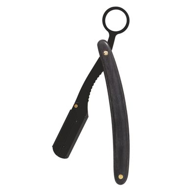 ETHZZLE Practical Manual Razor Handle for Men Compact Lightweight Folding Haircut and Beard Shaving Tool Easy Grip for Smooth Shave Travel-friendly Salon Barber Accessory