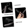 ETHZZLE Practical Manual Razor Handle for Men Compact Lightweight Folding Haircut and Beard Shaving Tool Easy Grip for Smooth Shave Travel-friendly Salon Barber Accessory view 2