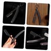 ETHZZLE Practical Manual Razor Handle for Men Compact Lightweight Folding Haircut and Beard Shaving Tool Easy Grip for Smooth Shave Travel-friendly Salon Barber Accessory view 3