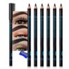 WanTuoluo Eyebrow Pencils for Women with Sharpener, 6Pcs Hard-Core Wooden Eye Brow Eye Liner Pencils for Beginner Makeup, Waterproof & Sweat-Proof (Brown-6Pcs) view 1
