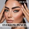WanTuoluo Eyebrow Pencils for Women with Sharpener, 6Pcs Hard-Core Wooden Eye Brow Eye Liner Pencils for Beginner Makeup, Waterproof & Sweat-Proof (Brown-6Pcs) view 2