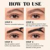 WanTuoluo Eyebrow Pencils for Women with Sharpener, 6Pcs Hard-Core Wooden Eye Brow Eye Liner Pencils for Beginner Makeup, Waterproof & Sweat-Proof (Brown-6Pcs) view 3