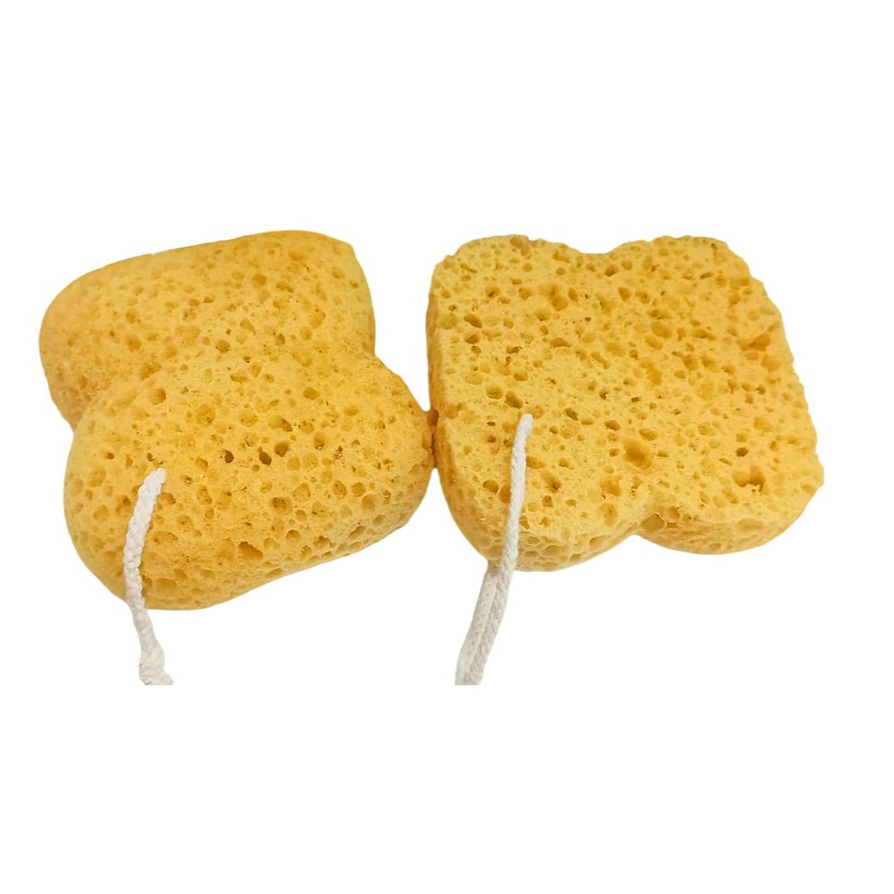 2Pcs Exfoliatings Bath Sponges with Dense Foam Design for Gentle Cleansings for Sensitives and Dry Skin Foam Bath Sponges