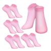 COOLHIYA 5 Pairs Silicone Foot Soaking Socks for Women Moisturizing Foot Care Socks view 1