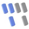 COOLHIYA 6pcs Foot Callus Remover Stones Dead Skin Removing Pedicure Tools for Foot Regular Use with Comfortable Round Design Blue and Gray view 1