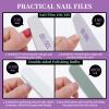 9 Pieces Nails Grooming Set Including Files Buffers and Cuticle Tools Manicure Accesories Suitable for Men and Women Cuticle Nippers view 3