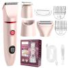 BUBEFSKD Digital Display Washable Hair Removers Removal Device Removal Tool ABS Texture Suitable for Body and Face Use Digital Display Shaver view 1